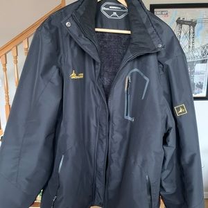 Moerdeng black ski jacket size 2xl